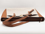 Michael Kors Sullivan Large Leather Zip Tote Beige Aa1225wzsa