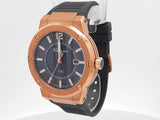 Ferragamo F-80 44mm Rose Gold Plated Quartz Watch Aa0626ozxsa