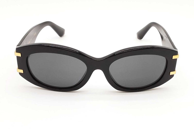 Dolce & Gabbana Dg4502 Oval Sunglasses In Black Eb1125ixde