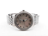 Gucci G Timeless 27mm Diamond, Mother Of Pearl & Steel Quartz Watch Fw0126wrxdu