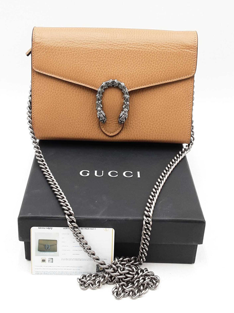 Gucci Dionysus Wallet With Chain Eb1125rordu
