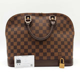 Louis Vuitton Alma Damier Ebene Hand Bag Sd0525ecrde