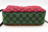 Gucci Gg Monogram Marmont Multicolor Canvas Camera Crossbody Bag Eb0526exzde