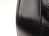 Mcm Brandenburg Visetos Logo Embossed Black Leather Backpack Fw0525wrxdu
