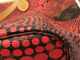 Louis Vuitton X Yayoi Kusama Limited Edition Neverfull Mm In Rouge Monogram Waves Coated Canvas Fw0726irxdu