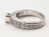 1.80 Cttw 18k White Gold 5.8g Ring Size 6.75 Do0526lorxde