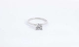 14k White Gold Lab Grown Diamond Solitaire Ring Size 7.5 Ebpcedu 144020004852