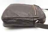 Gucci Guccissima Dark Brown Leather Messenger Crossbody Bag Eb0426lrxsa