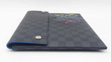 Louis Vuitton Limited Edition Damier Graphite Alpha Pouch Sd1026wrxdu