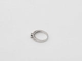 0.84 Dwt Diamond 4.5 Grams 18k Grams White Gold Size 7 Mk0825opzmia