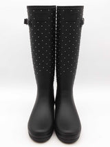 Saint Laurent X Hunter Studded Rain Boots Size 8 Eb0526lxzde