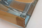 Chanel Pvc Beige & Blue Patchwork Flap Bag Eb0626cxzsa