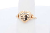 Tiffany & Co. 18k Gold Return To Tiffany Heart Ring 5.1g Size 7.25 Eb0826cxzde