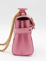 Balmai B-buzz 23 Mini Top Handle Bag In Pink Leather Fw0826ozxdu