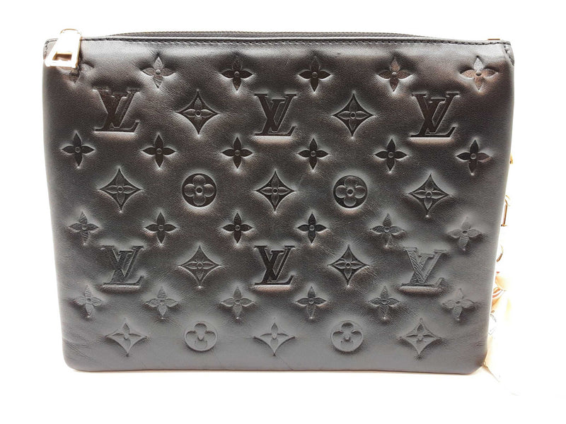 Louis Vuitton Coussin Black Empriente Monogram Leather Shoulder Bag Do1025lexzde