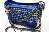 Chanel Gabrielle Blue Tweed Crossbody Bag Eb0326orxzde