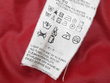 Dolce & Gabbana Red Quilted Puffy Hooded Vest Size Italian 52 Do0925lorde