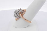 0.56cttw Diamond Ring In 14k Yellow Gold 8 Grams Size 8 Eb0726irrsa