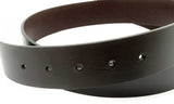 Gucci Leather Belt With Silver Tone Interlocking Gg Buckle Eborxdu