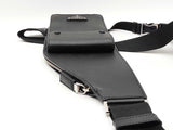 Prada Multi-strap Travel Sling Bag In Black Saffiano Leather Fw0925wrxdu
