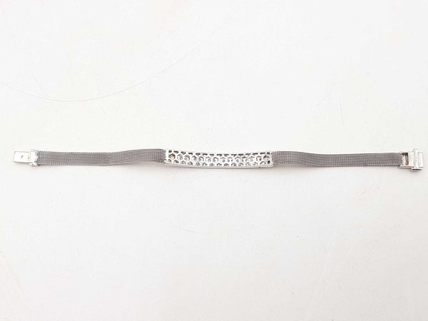 .55ctw Diamonds 18k White Gold 11.6 Grams Bracelet 6 Inch Sd0225ezxsa