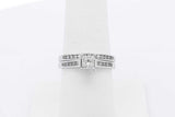 0.43cttw Diamond Wedding Set In 10k White Gold 3 Grams Size 7 Eb0226lcrsa