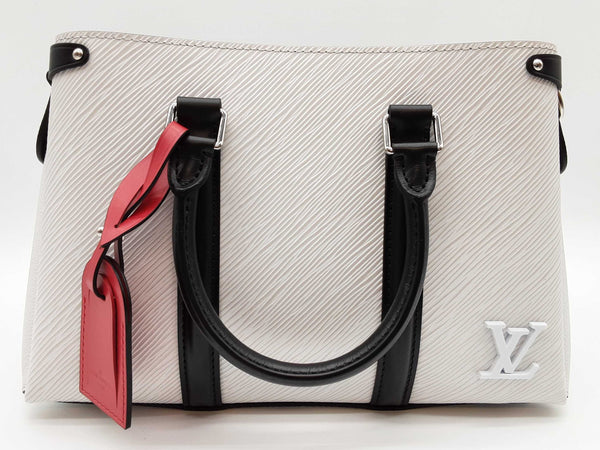 Louis Vuitton Soufflot White Epi Leather Crossbody Bag Do0325lwxzde