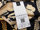 Gianni Versace Barocco Black Yellow Tshirt Size Italian M Do0226lrxde