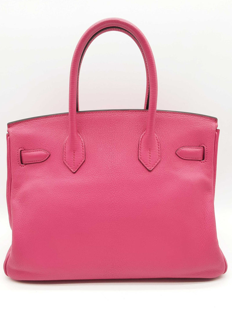 Hermes Birkin 30 Rose Candy Pink Togo Palladium Handbag Do1123lwxzxde