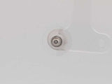 1.03ctw Diamond 14k White Gold Single Stud Earring 0.7 Grams Sd0525lozxsa