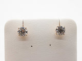 2.06 Cttw Lab Grown Diamonds 14k Yg 1.2g Screw Back Stud Earrings Do0826poxde