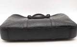 Gucci Jumbo Gg Monogram Black Leather Briefcase Eb0326cxzsa
