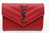 Yves Saint Laurent Quilted Envelope Cassandre Matelasse Wallet Eb0826orxsa