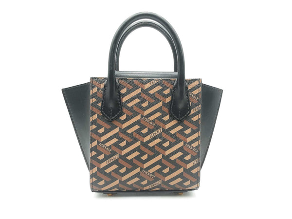 Versace Virtus Coated Canvas Handbag Sd0625orzsa