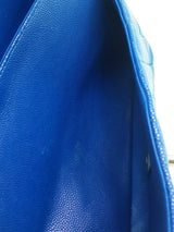 Chanel Quilted Iridescent Caviar Classic Double Flap Shoulder Bag Eb0126orxzsa