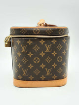 Louis Vuitton Monogram Nice Cosmetic Vanity Case Aa0225cxzsa
