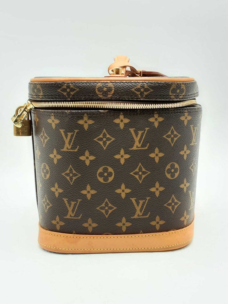Louis Vuitton Monogram Nice Cosmetic Vanity Case Aa0225cxzsa