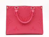 Louis Vuitton Onthego Pm In Monogram Giant Empreinte Leather Fw0626ooxzdu