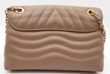 Louis Vuitton Taupe Leather New Wave Chain Bag Eb1026lxxzde
