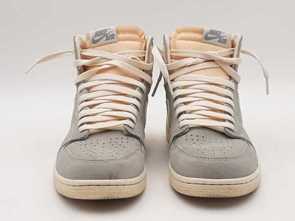 Nike Womens Air Jordan 1 Mid Gray Size 8.5 Aa0625rxsa