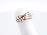 0.88 Cttw Diamond & 14k Yellow Gold Bypass Ring 4.3 Grams Size 3.25 Fw0526oxzdu