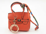 Orange Doggie Bag Holder Mini Bag Charm Do0825cde