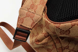 Gucci X Mlb Gg Monogram Canvas La Dodgers Backpack Eb0526rxzsa