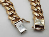 7.40 Cttw Diamonds 10k Rose Gold 97.2g Cuban Chain Bracelet 7 In Do0725wcrxde