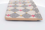 Louis Vuitton Damier Azur Flower Studded Card Holder Wallet Eb0326orxsa