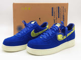 Nike Ck3314-100 Blue Air Force 1 Low "No Cover" Olivia Kim Size 14 Aa0626rzsa