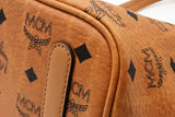 Mcm Cognac Visestos Reversible Liz Shopper Tote Bag Eb0626wxzsa