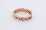 0.5cttw Lab Grown Diamond Two Tone Gold Ring 7.2 Grams Size 11.5 Eb0526ioxsa