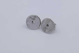 0.3cttw Diamond Stud Earrings In 14k White Gold 1.9 Grams Eb0326olxdu