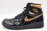 Nike Air Jordan 1 Retro High Patent Leather Sneakers Size 7.5 Eb1225ixsa